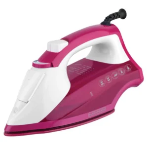 Plancha de vapor Black+Decker suela cerámica golpe de vapor