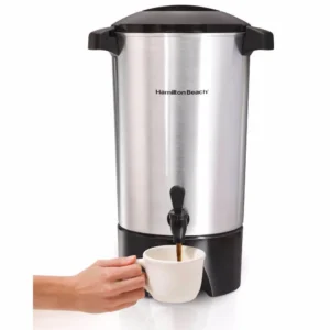 Cafetera Eléctrica 42 tazas Acero 40515