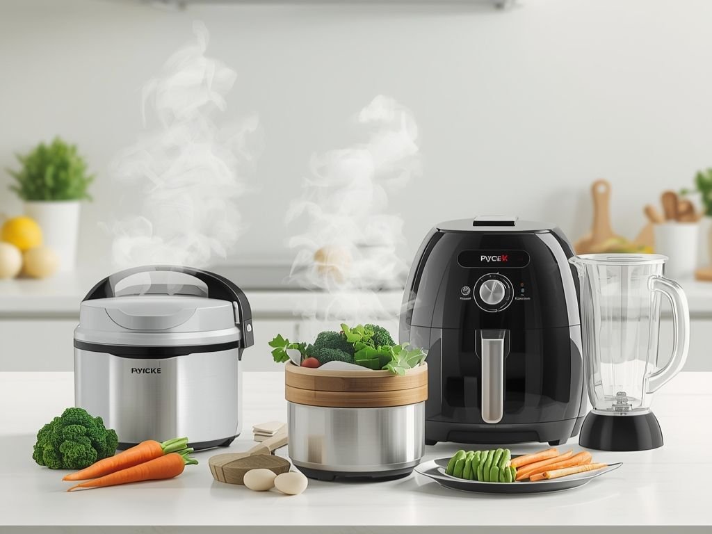 5 electrodomésticos para cocinar al vapor fácil