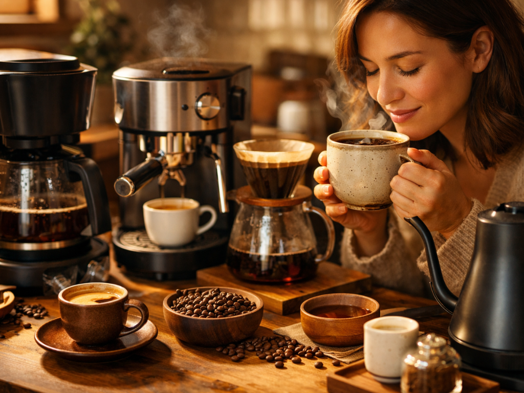 Cómo elegir una cafetera eléctrica si eres amante del café