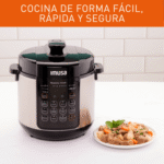Olla Multifuncional IMUSA Speedy Cook 5 Litros Plateada - Image 3