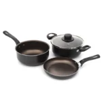 Batería de Cocina Universal Aliada 4 Piezas Antiadherente