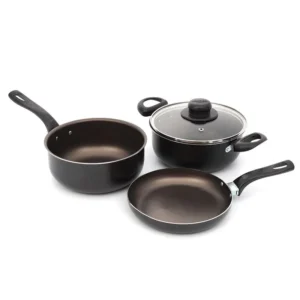 Batería de Cocina Universal Aliada 4 Piezas Antiadherente
