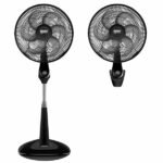 Ventilador Extremo 2 en1 samurái 18" Gris